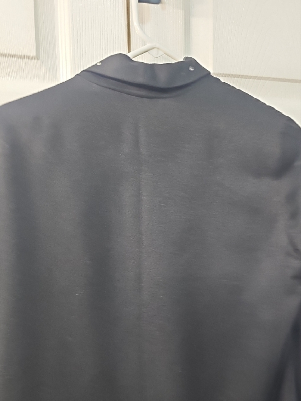 Vintage 90's Glam Leisure Rhinestone Black Blazer Size 8 Shimmer Jacket - Picture 5 of 14
